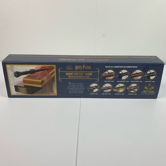 New The Noble Collection Wizarding World Harry Potter Wand with Ollivanders Box - Picture 7 of 10